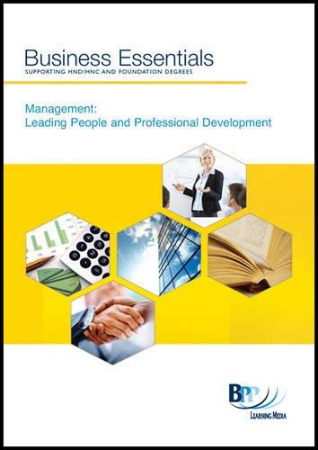 Business Essentials: Supporting HND/HNC and Foundation Degrees